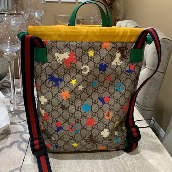 GUCCI Kids Tote Backpack - Picture 8 of 8